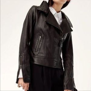 LIKE NEW Mackage Kenya Brown Leather Jacket 💯 Leather XXS